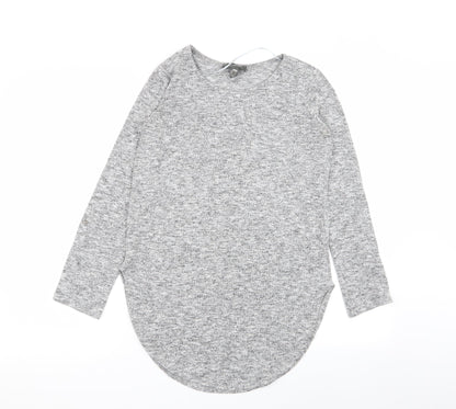 Primark Womens Grey   Basic T-Shirt Size 6