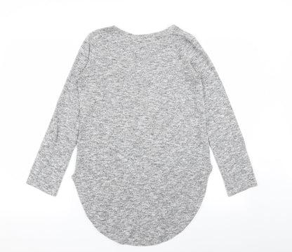 Primark Womens Grey   Basic T-Shirt Size 6