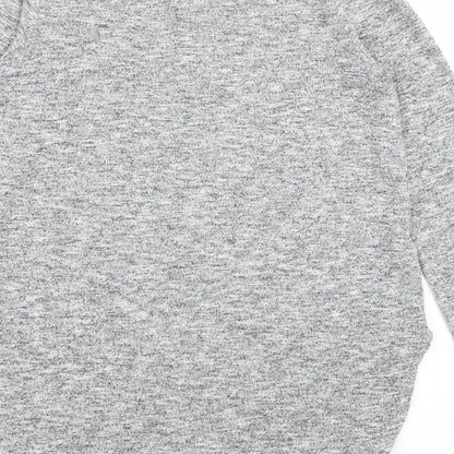 Primark Womens Grey   Basic T-Shirt Size 6