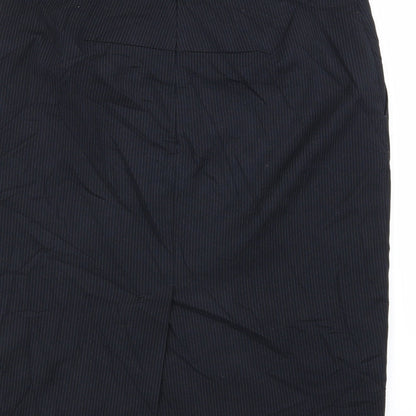 NEXT Womens Blue Striped  A-Line Skirt Size 10