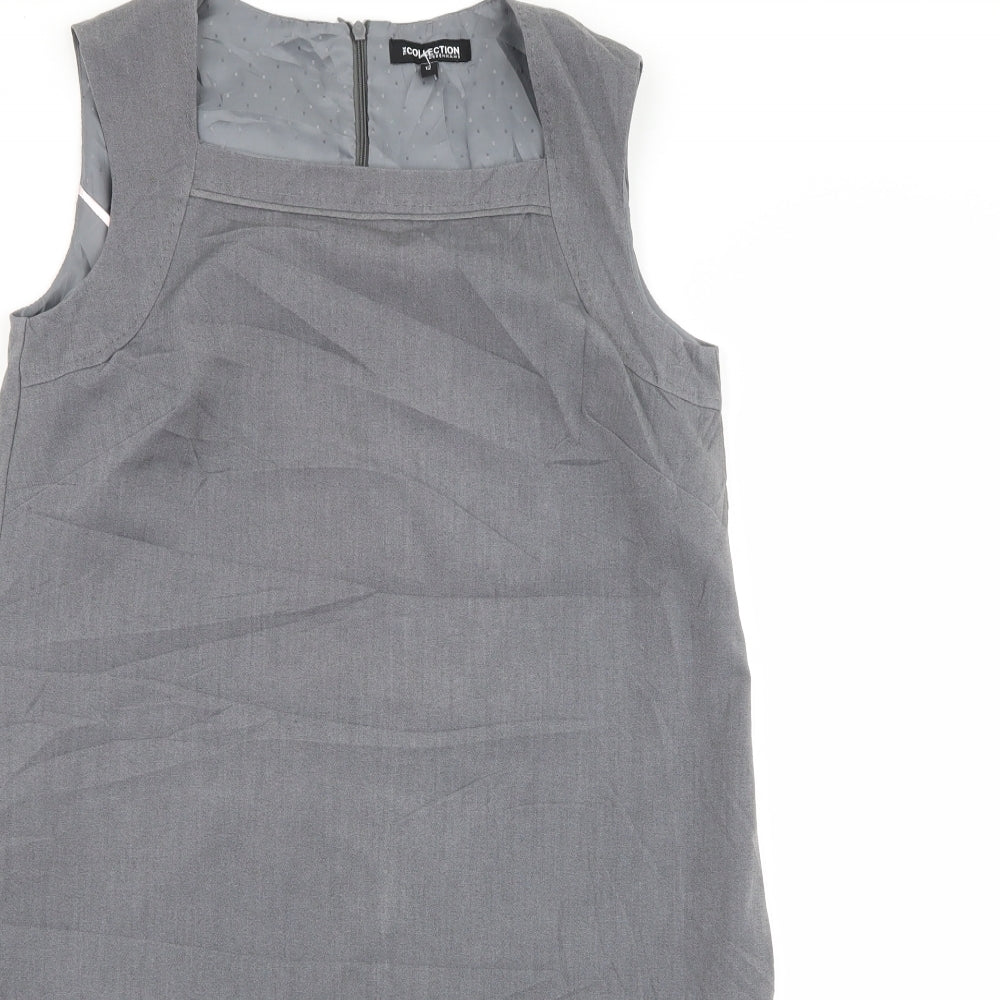 Debenhams Womens Grey   A-Line  Size 12