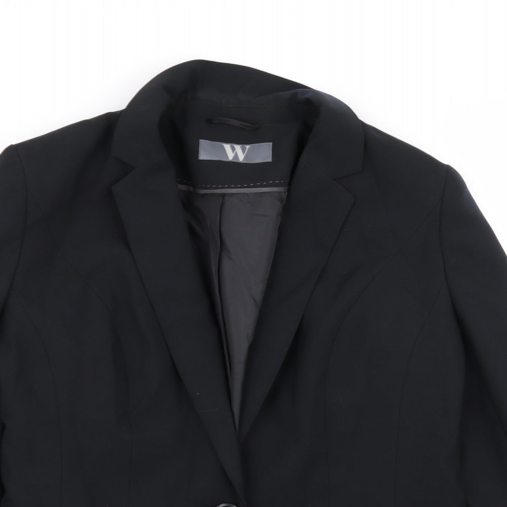 BHS Womens Black   Jacket Blazer Size 12
