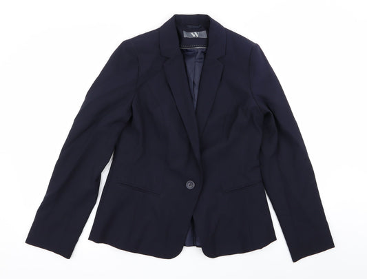 BHS Womens Blue   Jacket Blazer Size 12