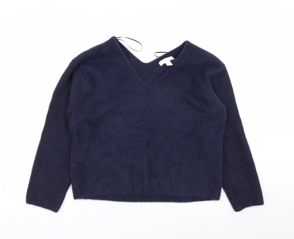 Womens UK Size S H&M Blue Pullover Jumper