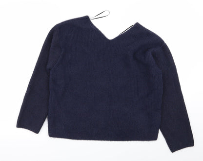 Womens UK Size S H&M Blue Pullover Jumper