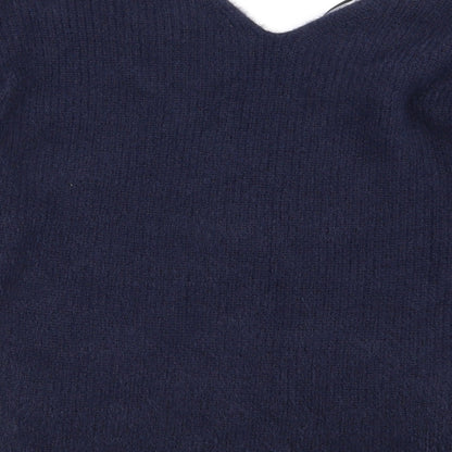 Womens UK Size S H&M Blue Pullover Jumper