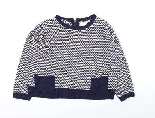 Womens UK Size 16 New Look Multicoloured Pullover Jumper