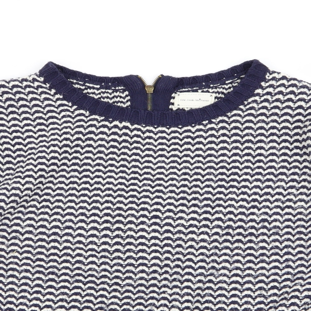 Womens UK Size 16 New Look Multicoloured Pullover Jumper