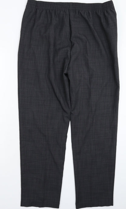 Marks and Spencer Mens Grey   Dress Pants Trousers Size 18 L30 in