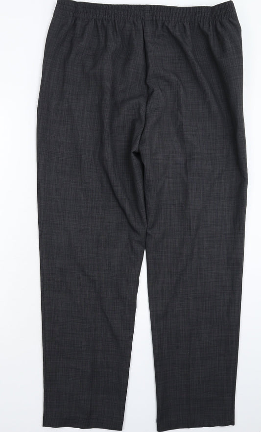 Marks and Spencer Mens Grey   Dress Pants Trousers Size 18 L30 in