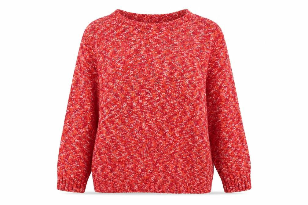 Womens UK Size 12 Damart Pink Pullover Jumper