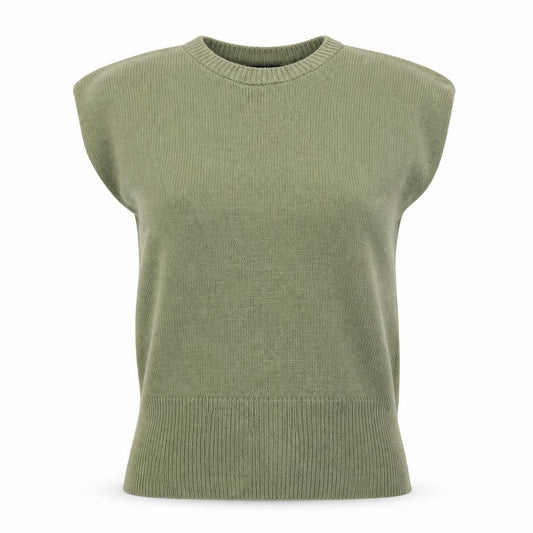Womens UK Size S Nasty Gal Green Vest Jumper
