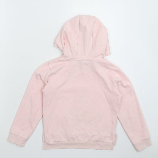Matalan Girls Pink   Pullover Hoodie Size 8 Years