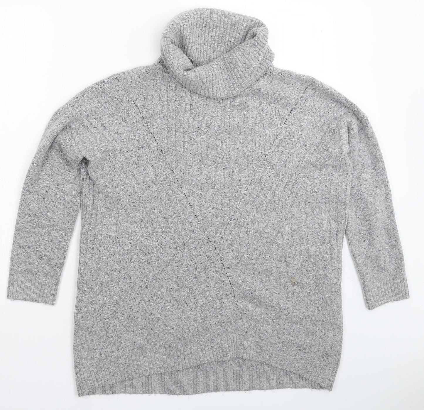 Womens UK Size 8 Marks and Spencer Grey Pullover Jumper