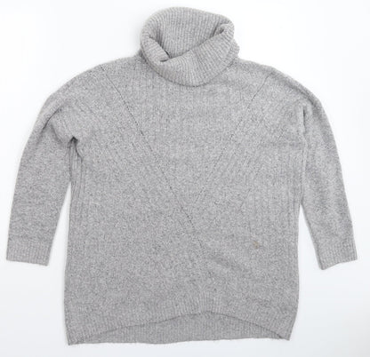 Womens UK Size 8 Marks and Spencer Grey Pullover Jumper
