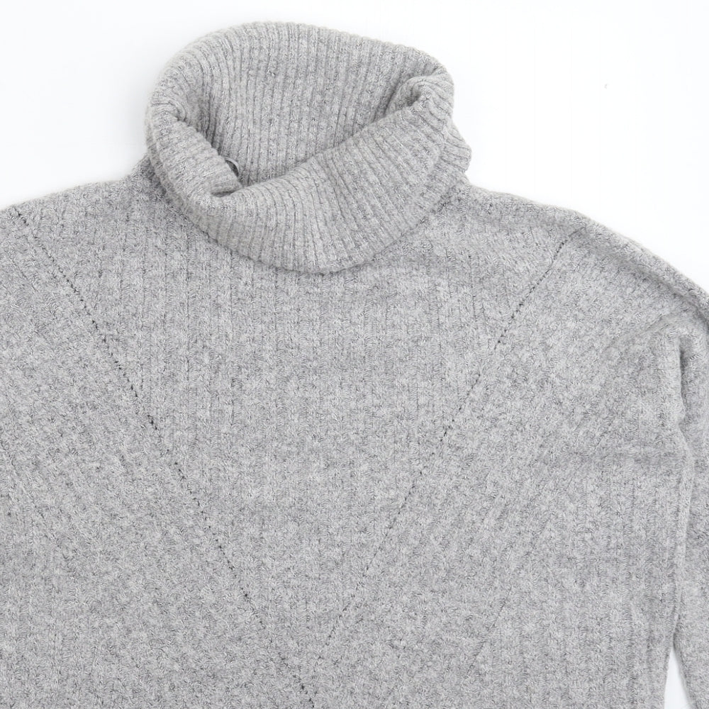 Womens UK Size 8 Marks and Spencer Grey Pullover Jumper