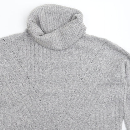 Womens UK Size 8 Marks and Spencer Grey Pullover Jumper