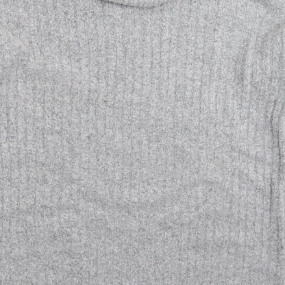 Womens UK Size 8 Marks and Spencer Grey Pullover Jumper