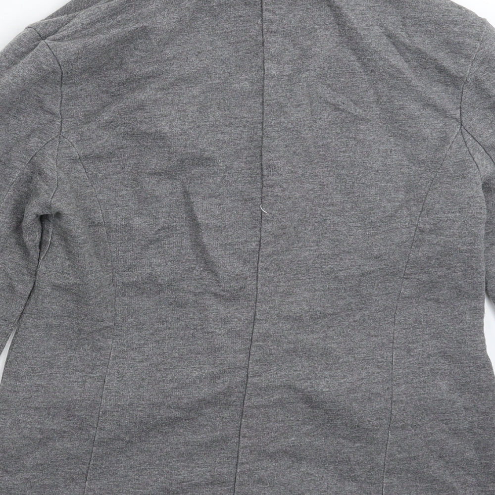 Internac Womens Grey   Jacket Blazer Size 10