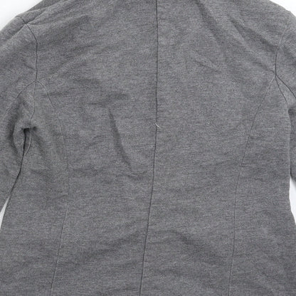 Internac Womens Grey   Jacket Blazer Size 10