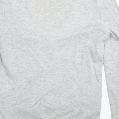 Metropolis Womens Grey  Knit Cardigan Jumper Size L