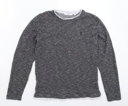 Mens UK Size S NEXT Grey Pullover Sweatshirt