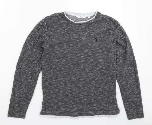 Mens UK Size S NEXT Grey Pullover Sweatshirt