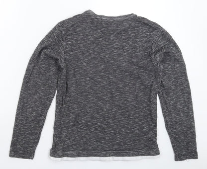 Mens UK Size S NEXT Grey Pullover Sweatshirt