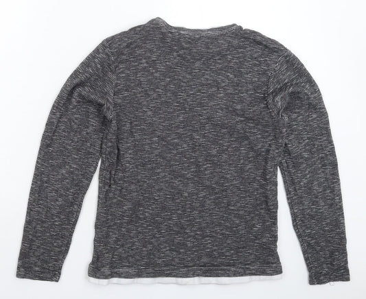 Mens UK Size S NEXT Grey Pullover Sweatshirt