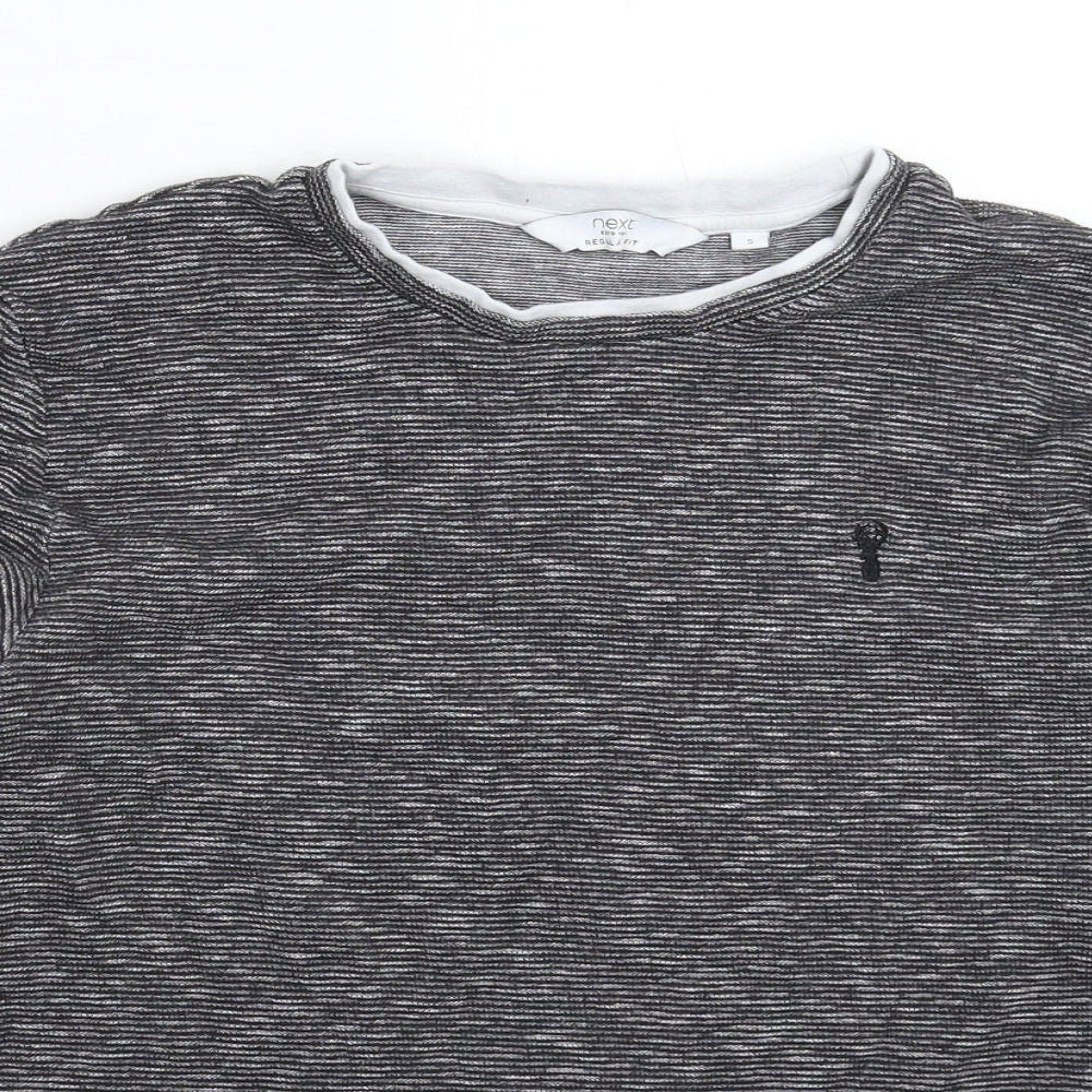 Mens UK Size S NEXT Grey Pullover Sweatshirt