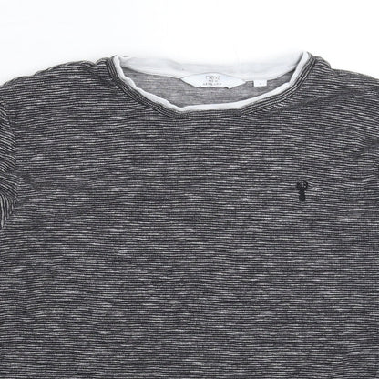 Mens UK Size S NEXT Grey Pullover Sweatshirt