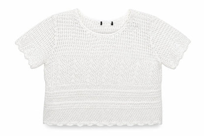 Atmosphere Womens White  Knit Pullover Jumper Size 20
