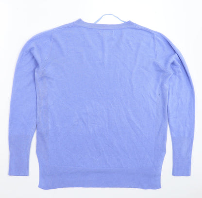 Primark Womens Blue  Knit Pullover Jumper Size 12