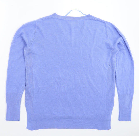 Primark Womens Blue  Knit Pullover Jumper Size 12