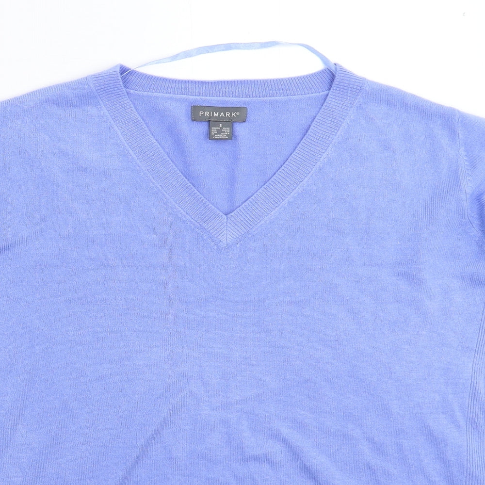 Primark Womens Blue  Knit Pullover Jumper Size 12