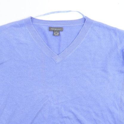 Primark Womens Blue  Knit Pullover Jumper Size 12