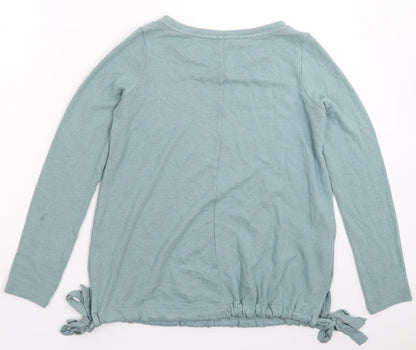 Womens UK Size 6 NEXT Green Pullover Jumper