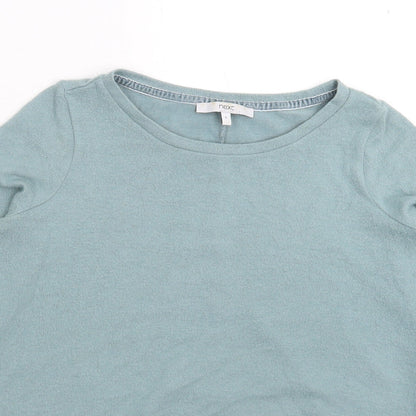 Womens UK Size 6 NEXT Green Pullover Jumper