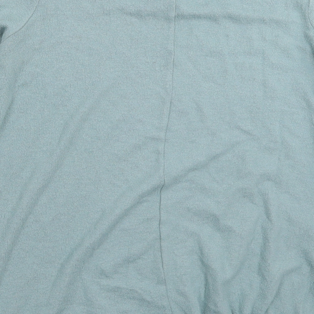 Womens UK Size 6 NEXT Green Pullover Jumper