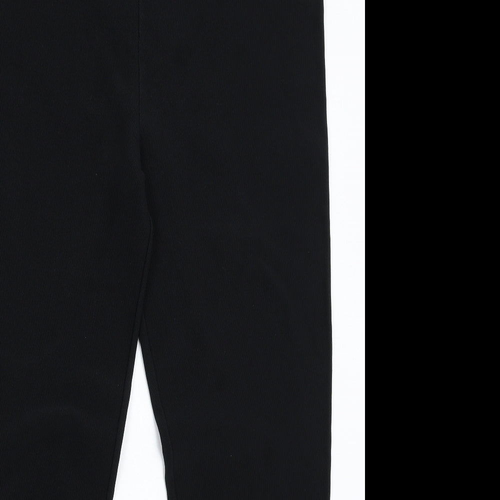 Womens UK Size 40 in Preworn Regular Fit  Black Trousers