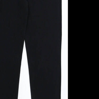 Womens UK Size 40 in Preworn Regular Fit  Black Trousers