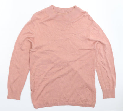 Hayren Womens Beige  Knit Pullover Jumper Size 10