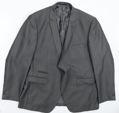 Mens UK Size 44 Greenwoods Regular Grey Suit Jacket
