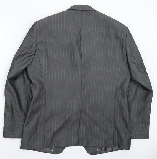 Mens UK Size 44 Greenwoods Regular Grey Suit Jacket