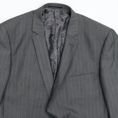 Mens UK Size 44 Greenwoods Regular Grey Suit Jacket