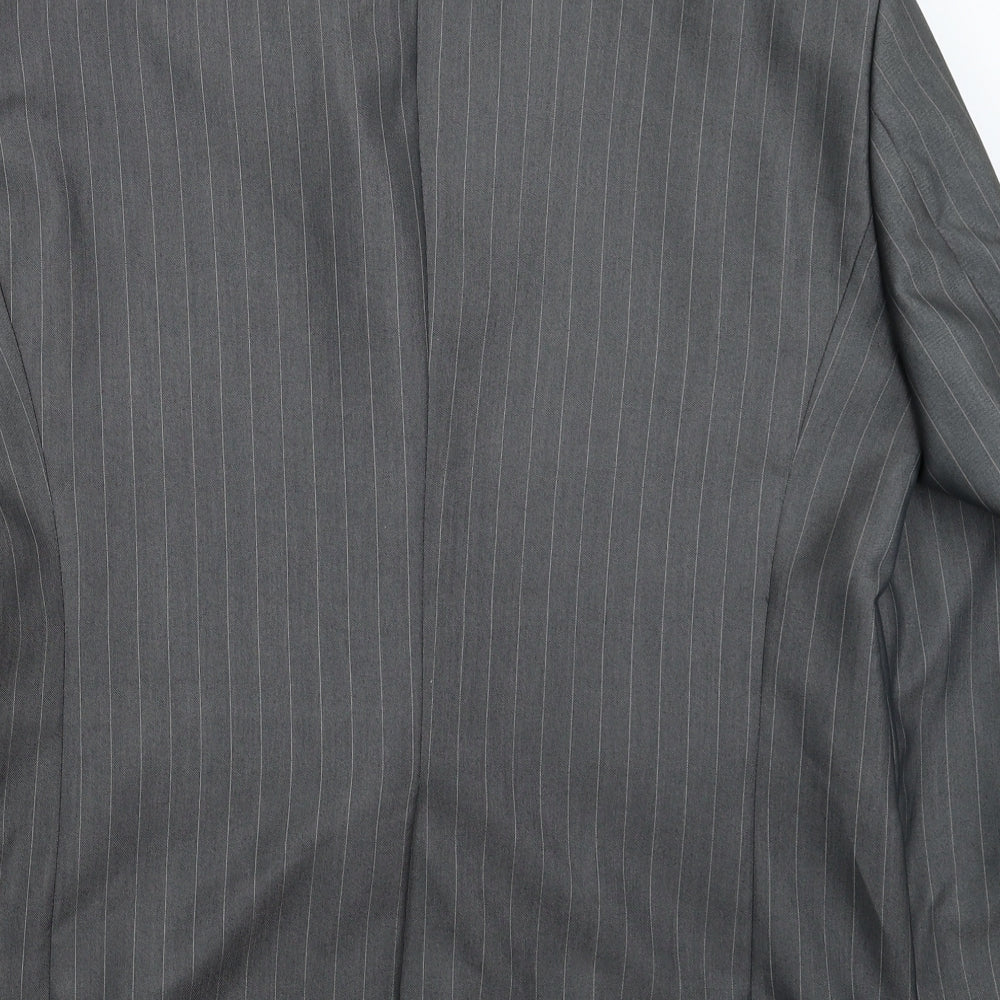 Mens UK Size 44 Greenwoods Regular Grey Suit Jacket