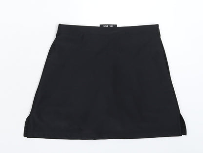 Falcon Womens Black   Mini Skirt Size 24 in