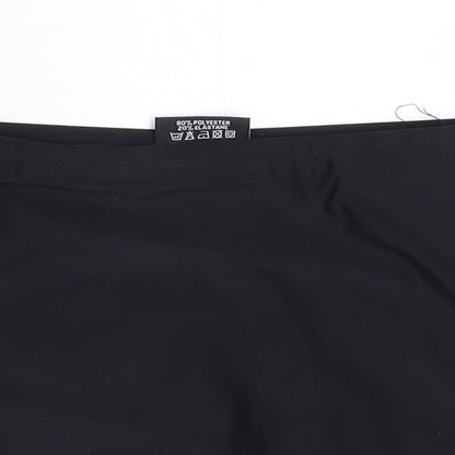 Falcon Womens Black   Mini Skirt Size 24 in