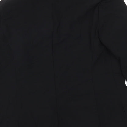 M&S Womens Black   Jacket Blazer Size 10