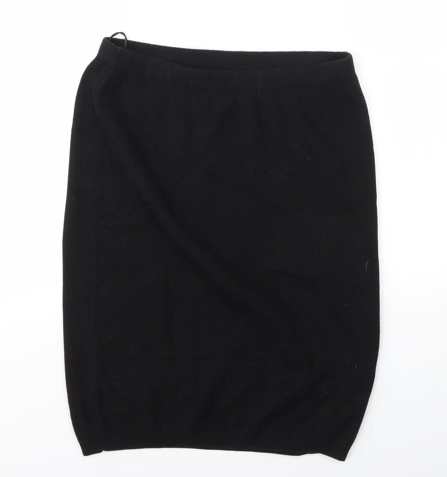 NEXT Womens Black   A-Line Skirt Size 12  - stretch waistband
